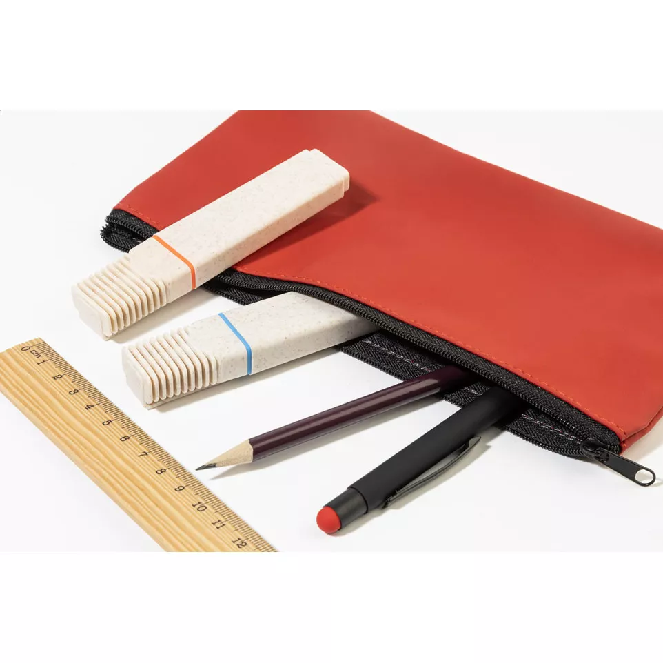 Custro red  RPU pen case 