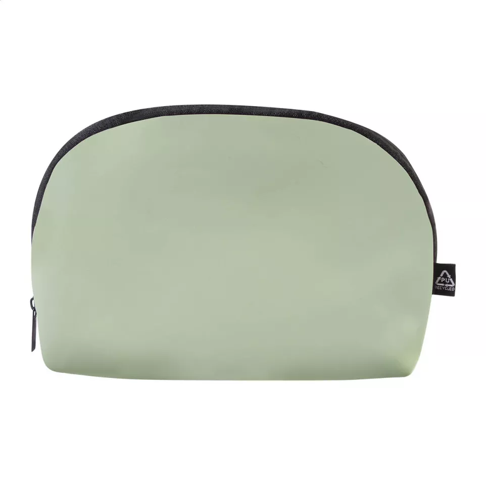 Pluum lime groen  RPU make-up tasje 