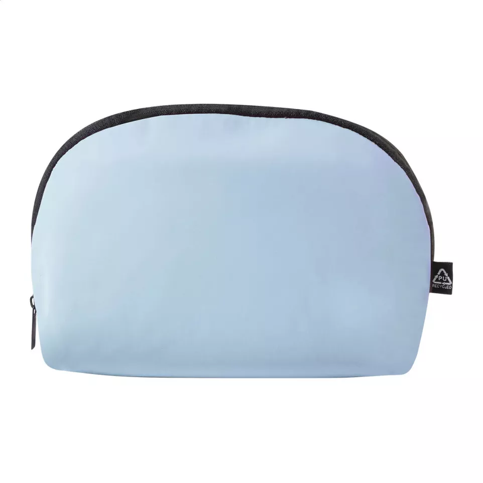 Pluum licht blauw  RPU make-up tasje 