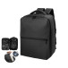 VacuFly black  RPET carry-on compression backpack 