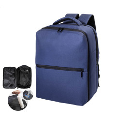 VacuFly dark blue  RPET carry-on compression backpack 