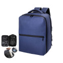 VacuFly dark blue  RPET carry-on compression backpack 
