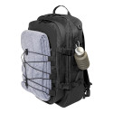 Tactbak noir  Sac à dos de randonnée en RPET 