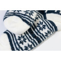Norsokkar blue  Christmas slipper socks 