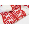 Norsokkar red  Christmas slipper socks 
