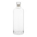 Agua transparent  glass bottle 