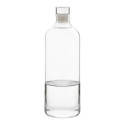 Agua transparent  glass bottle 