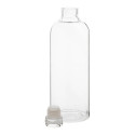Agua transparent  glass bottle 