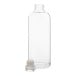 Agua transparent  glass bottle 