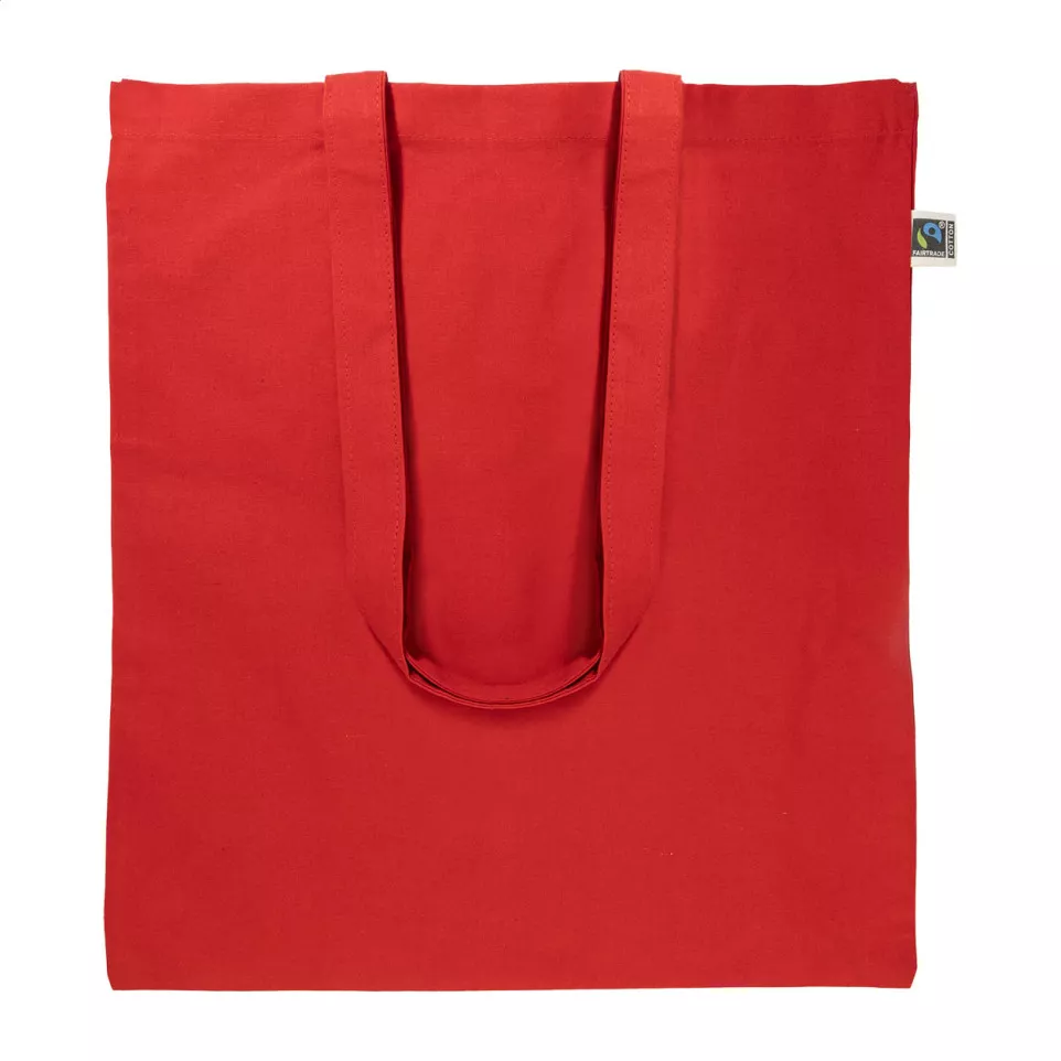 Fershop Hue red  Fairtrade shopping bag 