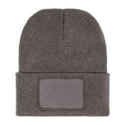 Patchie donker grijs  RPET wintermuts 