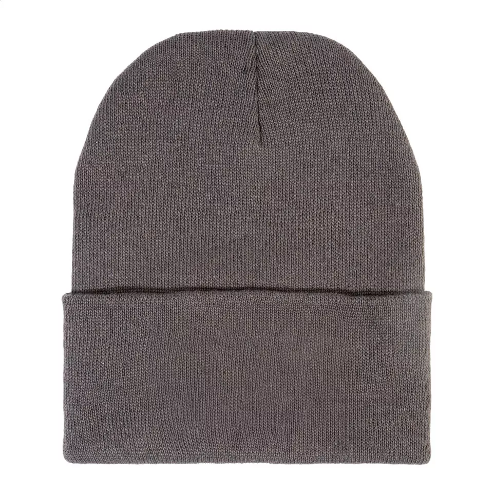 Patchie dark grey  RPET winter hat 