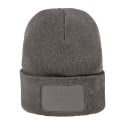Patchie donker grijs  RPET wintermuts 