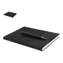 Strium noir  Coffret cadeau papéterie 