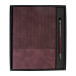 Strium burgundy  notebook set 