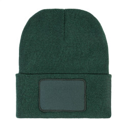 Patchie dark green  RPET winter hat 