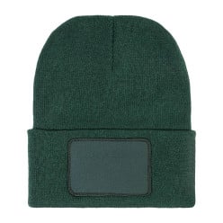 Patchie vert foncé  Bonnet d'hiver en RPET 