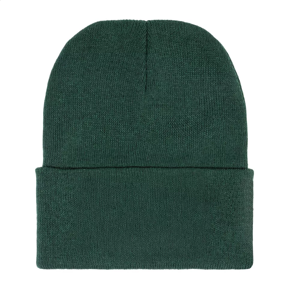 Patchie dark green  RPET winter hat 
