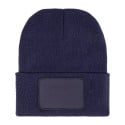 Patchie bleu foncé  Bonnet d'hiver en RPET 