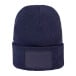 Patchie bleu foncé  Bonnet d'hiver en RPET 