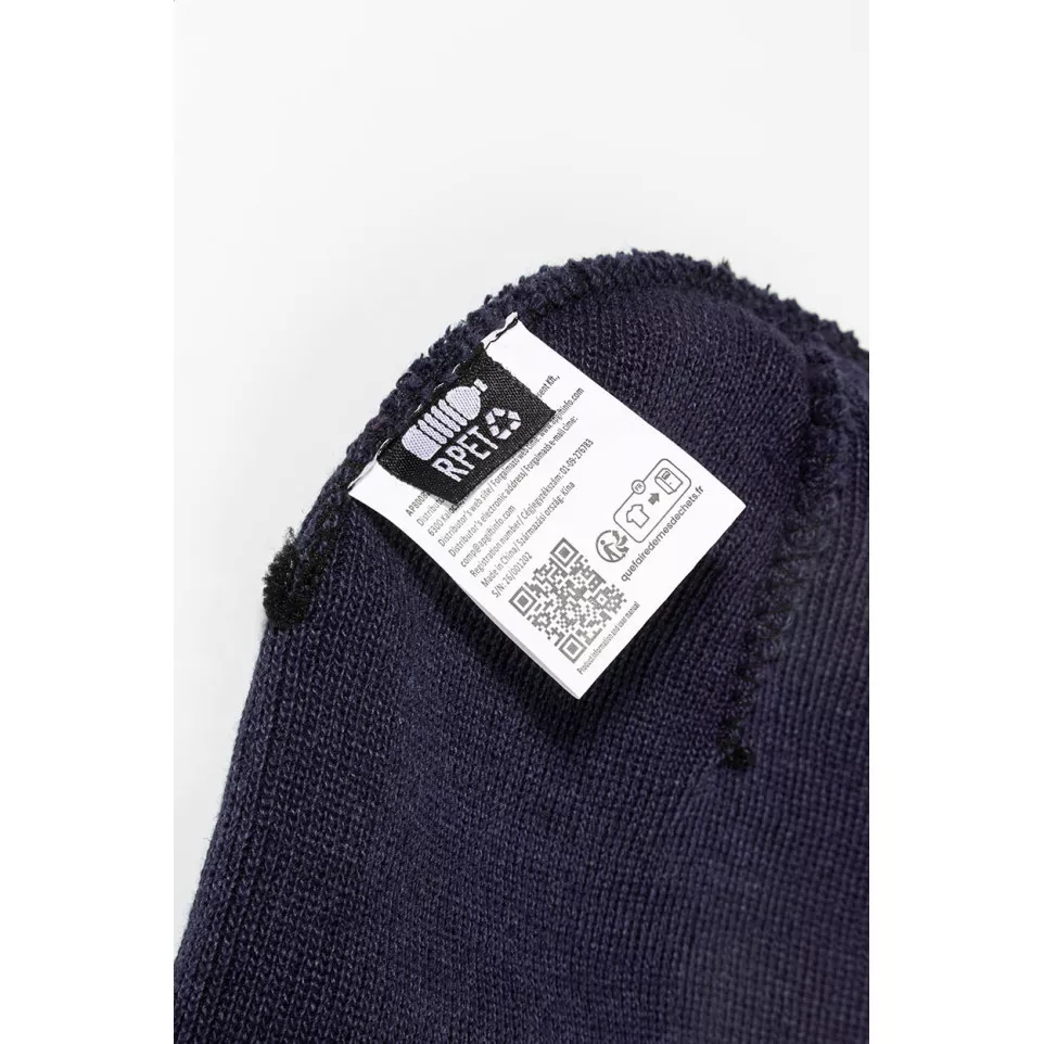 Patchie dark blue  RPET winter hat 
