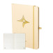 Collus A5 gold  colour revealing notebook 