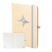 Collus A5 silver  colour revealing notebook 