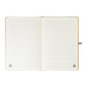 Collus A5 silver  colour revealing notebook 