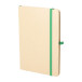 Collus A5 vert  carnet de notes aux couleurs révélatrices 
