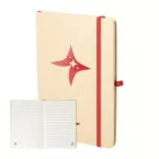 Collus A5 red  colour revealing notebook 