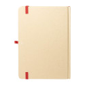 Collus A5 red  colour revealing notebook 