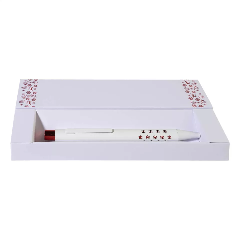 Nordflake rood  balpen 