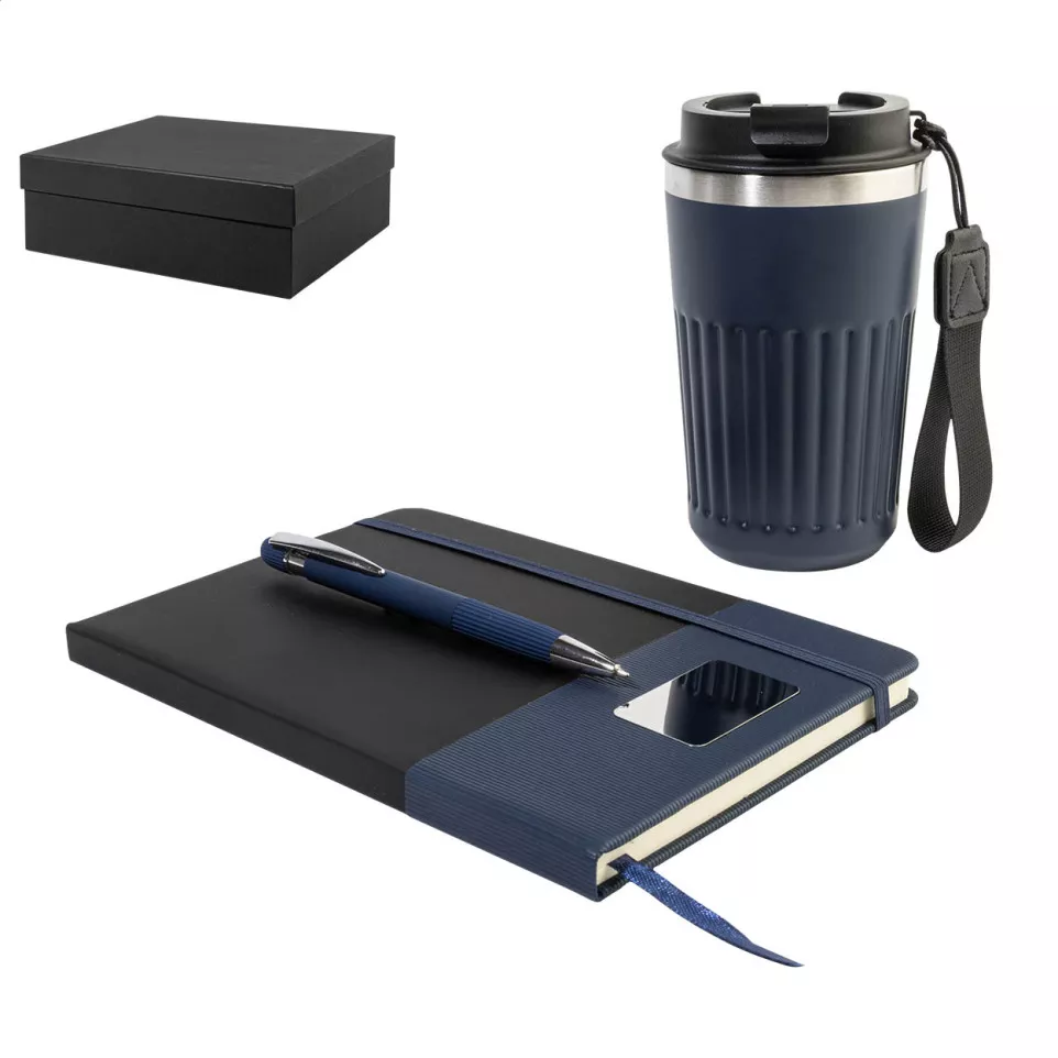 Vittria donker blauw  cadeauset 