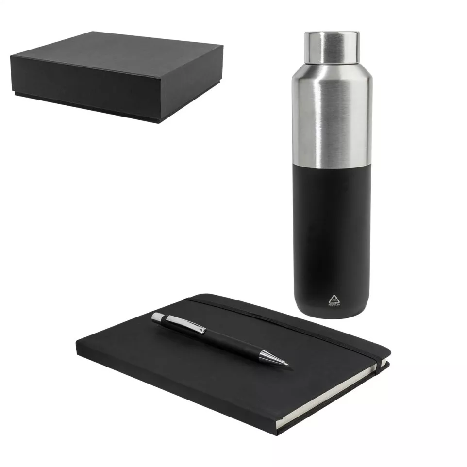 Victus zwart  cadeauset 