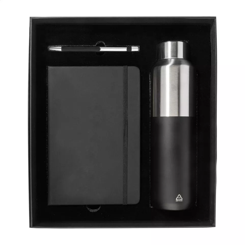 Victus zwart  cadeauset 