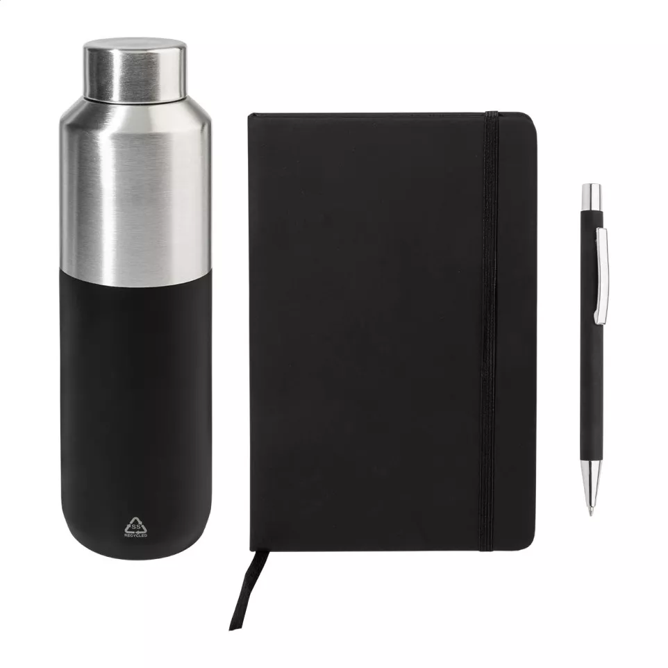 Victus zwart  cadeauset 