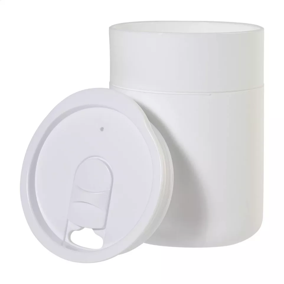 Sipicon white  travel cup 