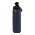 Chamlang bleu foncé  Bouteille isotherme en RSS 