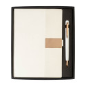 Rozzet white  notebook set 