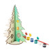 Malagran natuurlijk meerkleurig DIY Kerstboom 
