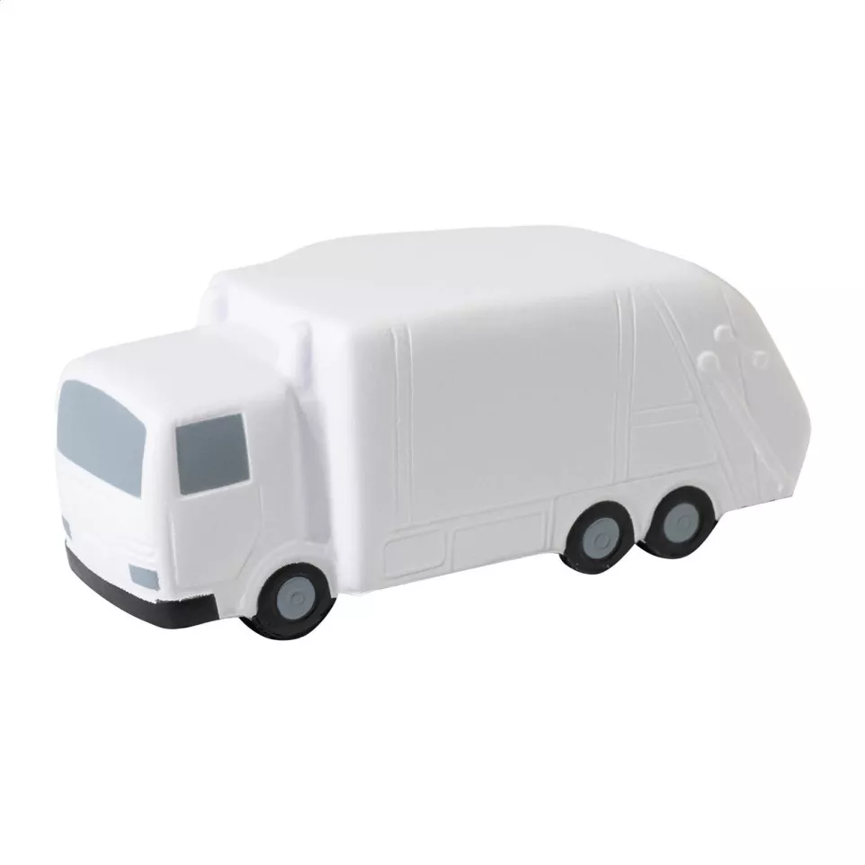 Binbud wit  antistress vuilniswagen 