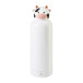 ZooSip blanc  gourde isotherme pour enfants, vache 