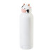 ZooSip blanc  gourde isotherme pour enfants, vache 