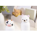 ZooSip white  kids insulated bottle, cow 