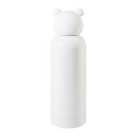 ZooSip white  kids insulated bottle, bear 