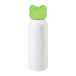 ZooSip white green kids insulated bottle, frog 