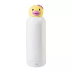 ZooSip blanc jaune Gourde isotherme pour enfants, canard 