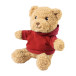 Hobear rouge  Ours en peluche en RPET avec sweat à capuche 