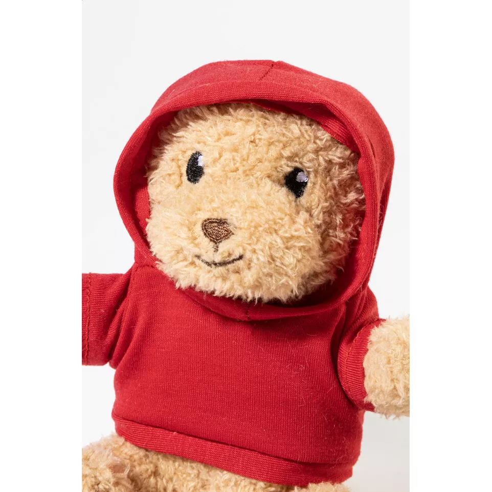 Hobear rouge  Ours en peluche en RPET...