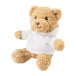 Hobear wit  RPET pluh teddybeer met hoodie 